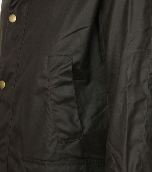 Barbour ashby wax jas olive