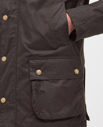 Ashby wax jas olive