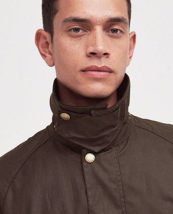 Barbour ashby wax jas rust