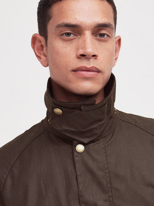 Barbour ashby wax jas rust