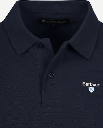 Basic polo donkerblauw