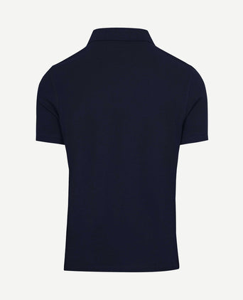 Basic polo donkerblauw