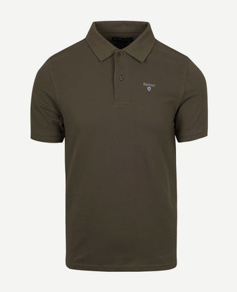 Basic polo legergroen