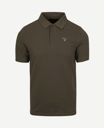 Basic polo legergroen