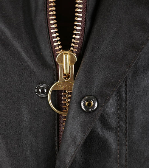 Barbour Beaufort wax jas bruin | Regular-fit