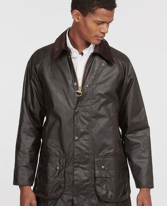 Barbour Beaufort wax jas bruin | Regular-fit