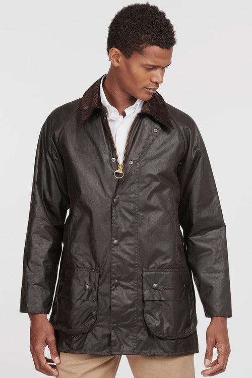 Barbour Beaufort wax jas bruin | Regular-fit