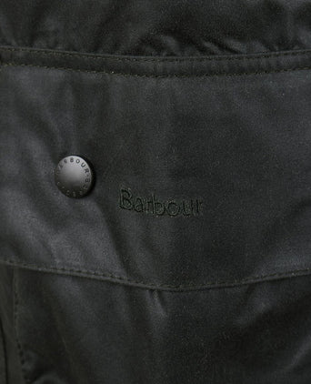 Beaufort wax jas groen