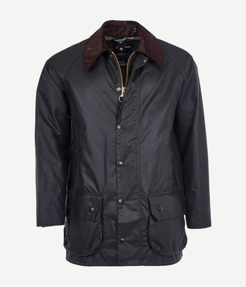 Barbour Beaufort wax jas groen | Regular-fit