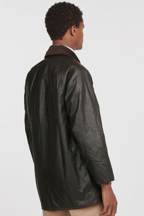 Barbour Beaufort wax jas groen | Regular-fit