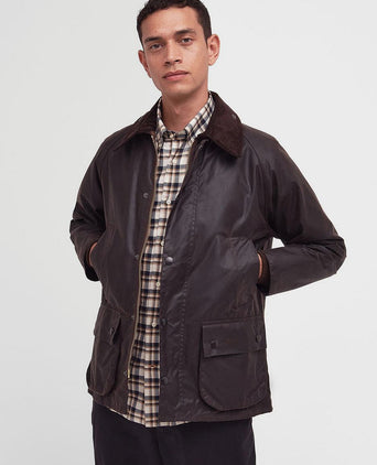 Barbour Bedale wax jas bruin | Regular-fit