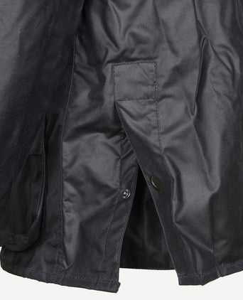 Bedale wax jas donkerblauw