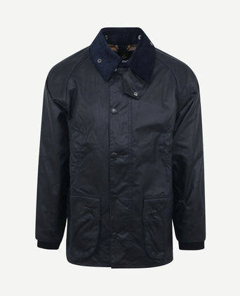 Bedale wax jas donkerblauw