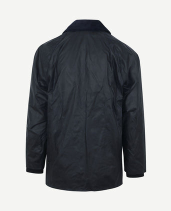 Bedale wax jas donkerblauw