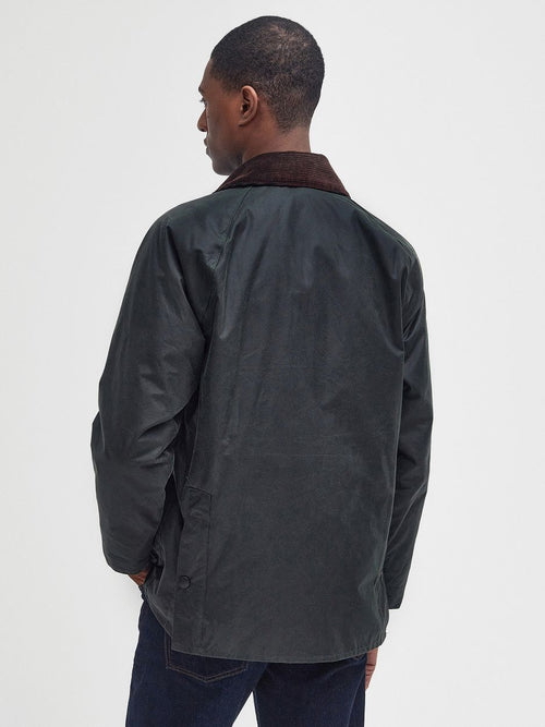 Barbour Bedale wax jas donkergroen | Regular-fit