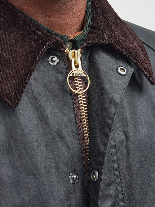Barbour Bedale wax jas donkergroen | Regular-fit