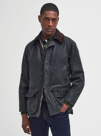 Barbour Bedale wax jas donkergroen | Regular-fit Barbour Bedale wax jas donkergroen | Regular-fit