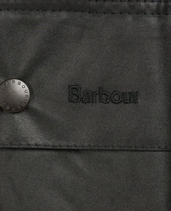Barbour Bedale wax jas zwart | Regular-fit