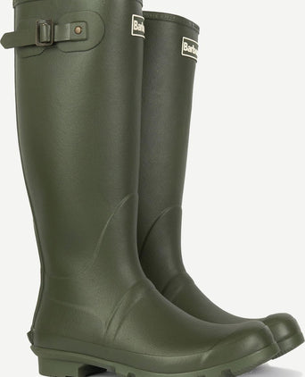 Barbour bede wellington boot olijfgroen