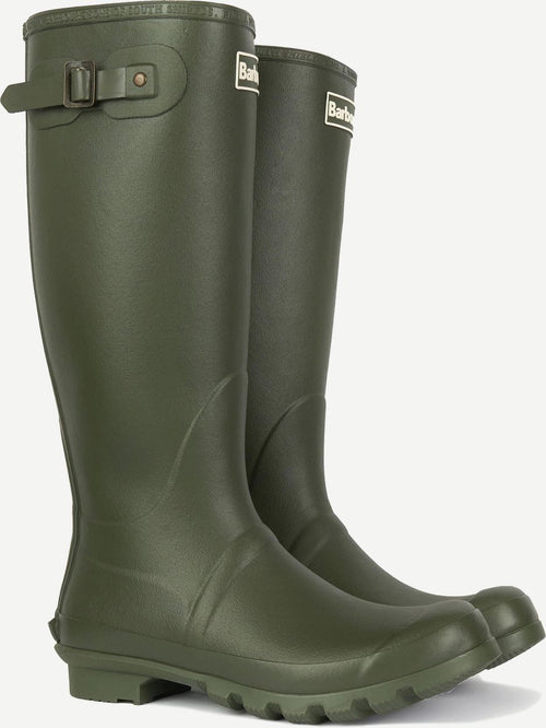 Barbour bede wellington boot olijfgroen