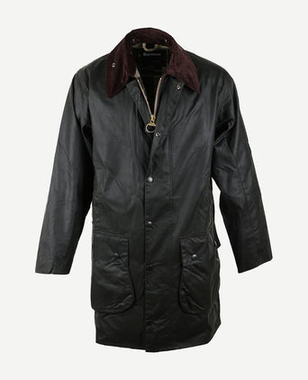 Barbour Border wax jas groen | Regular-fit