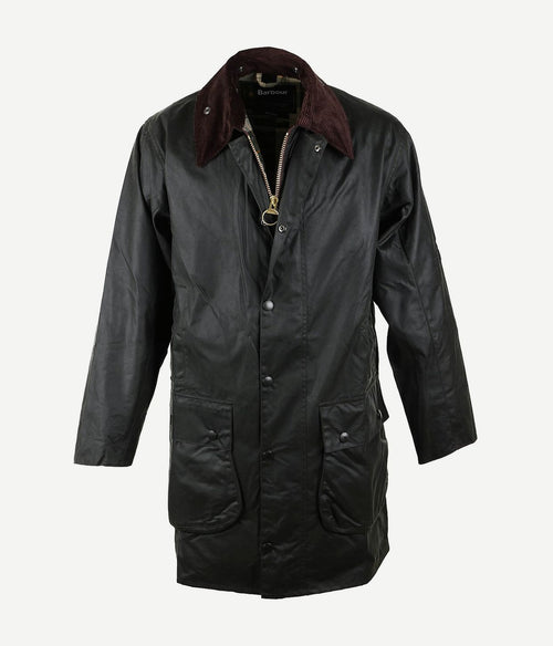 Barbour Border wax jas groen | Regular-fit