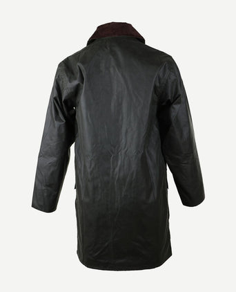 Barbour Border wax jas groen | Regular-fit