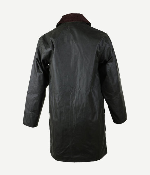 Barbour Border wax jas groen | Regular-fit