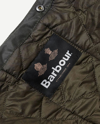 Barbour capuchon donkergroen