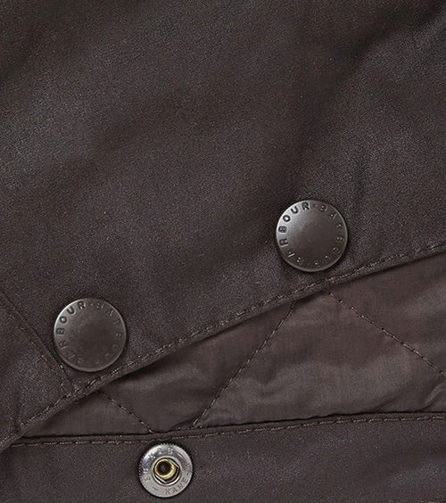 Barbour capuchon rustic bruin