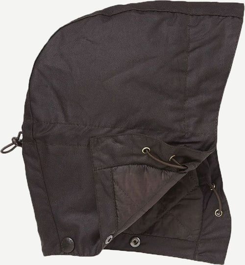 Barbour capuchon rustic bruin