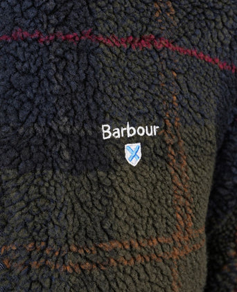Cardigan fleece classic tartan