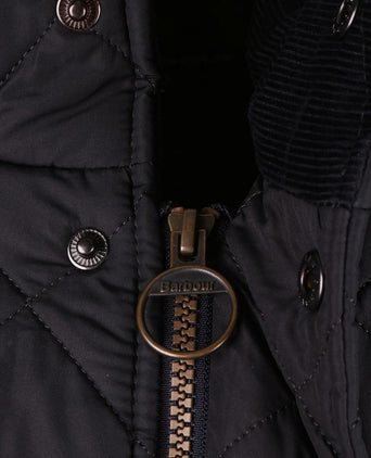 Chelsea sportsquilt jacket donkerblauw