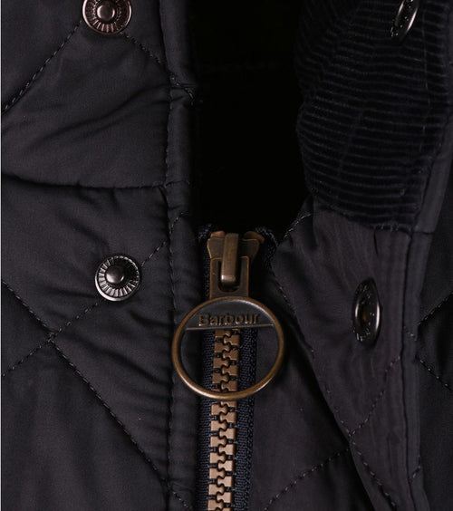 Barbour chelsea sportsquilt jacket donkerblauw | Regular-fit