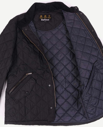 Chelsea sportsquilt jacket donkerblauw