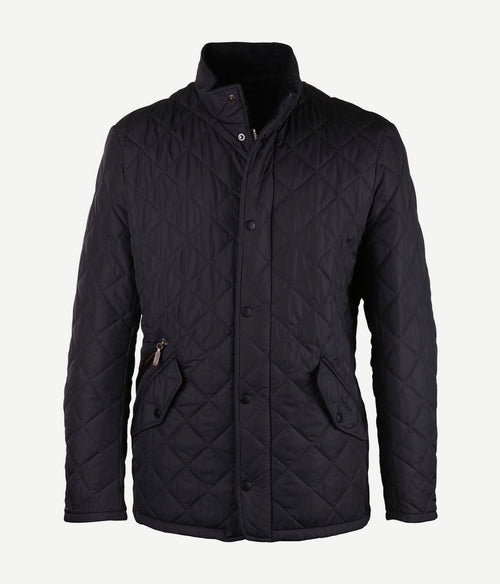 Barbour chelsea sportsquilt jacket donkerblauw | Regular-fit