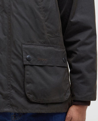 Barbour classic Bedale wax jas olijfgroen | Regular-fit