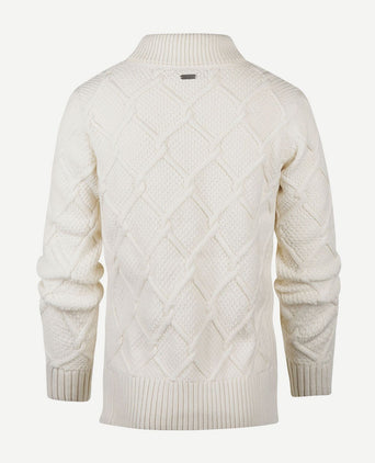 Barbour coltrui burne dames off white | Regular-fit