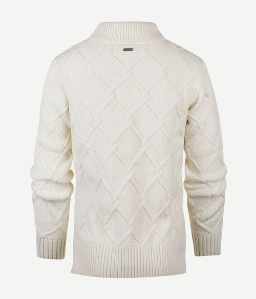 Barbour coltrui burne dames off white | Regular-fit