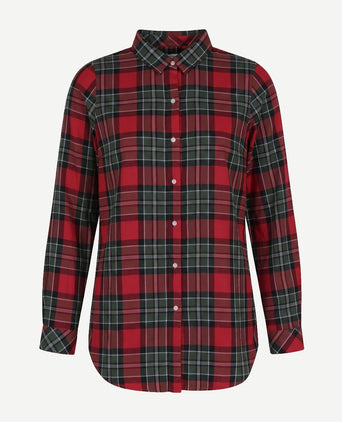 Damesblouse barbara check rood