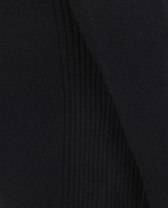 Barbour halve rits trui donkerblauw | Regular-fit