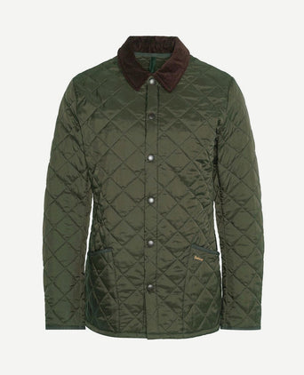 Heritage Liddesdale quilted jas groen