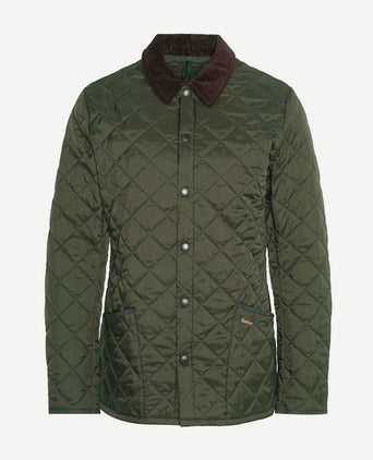 Barbour heritage Liddesdale quilted jas groen
