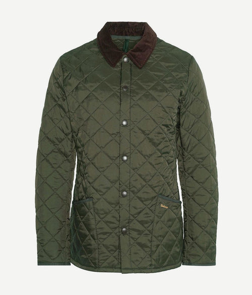 Barbour heritage Liddesdale quilted jas groen