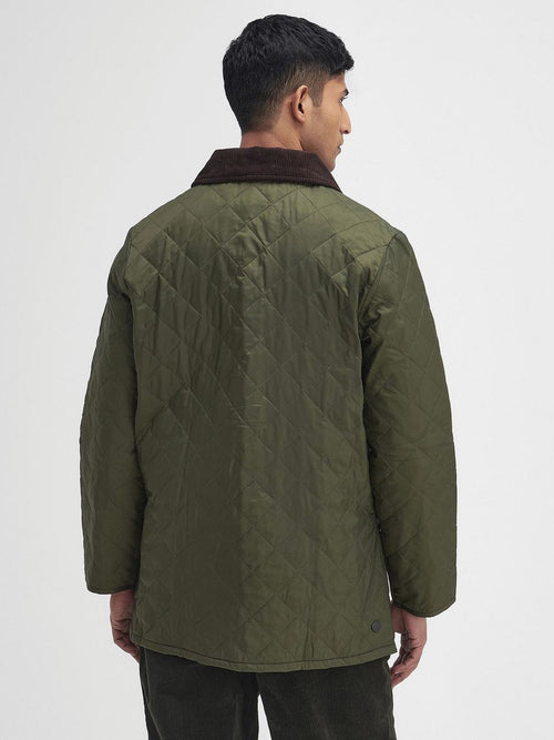 Barbour heritage Liddesdale quilted jas groen