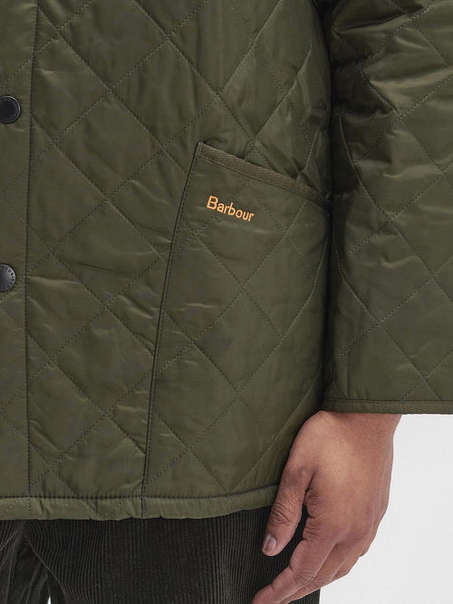 Barbour heritage Liddesdale quilted jas groen