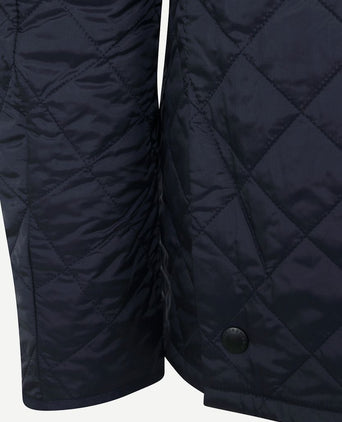 Heritage Liddesdale quilted jas donkerblauw
