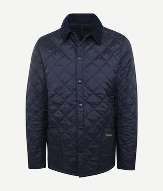 Heritage Liddesdale quilted jas donkerblauw Heritage Liddesdale quilted jas donkerblauw