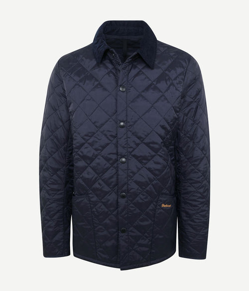 Barbour heritage Liddesdale quilted jas donkerblauw