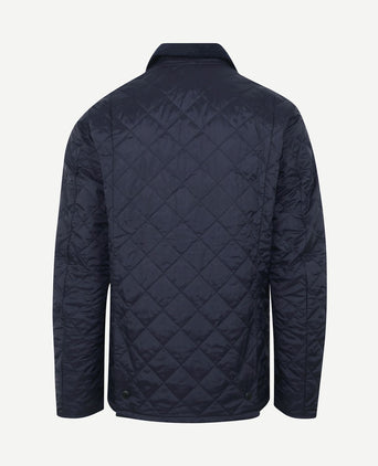 Heritage Liddesdale quilted jas donkerblauw